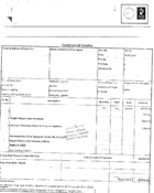 Invoice for the consignment